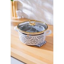 Acar Thea Emaye Kızartma Tenceresi - 22 Cm Renkli
