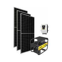3 Adet Güneş Paneli İle Çalışan 72 Volt Salyangoz Yüzey Pompalı Tarımsal Sulama Paketi