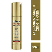 Kırışıklık Görünümünü Azaltıcı Cilt Bariyerini Güçlendirici Anti Age Day Rich Gündüz Kremi 50ml