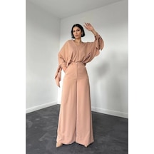 Defymoda Bej İkili Takım Bej