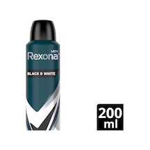 Men Erkek Sprey Deodorant Invisible Black & White 72 Saat Kesintisiz Üstün Koruma 200 Ml