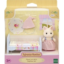 5681 Sylvanian Families Çiçekli Kedi Kızın Uyku Seti +3 Yaş Standart
