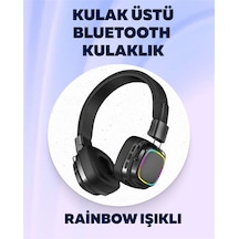 Yüksek Ses Kaliteli Kablosuz Kulak Üstü Kulaklık Bt 5.3 - Lisinya