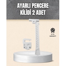 Kolay Montajlı Pencere Açılma Sınırlayıcı 2 Li Set Mh-hs9644-6919