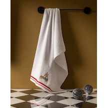 Maureson %100 Pamuk Yüz Havlusu - Beyaz - 50x70 Cm 8684427296004 Çok Renkli