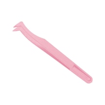 Koodmax Hassas Elektronik Ve El Sanatları Tamir Cımbızı Sert Plastik 11.5cm Dirsek Cımbız Pembe