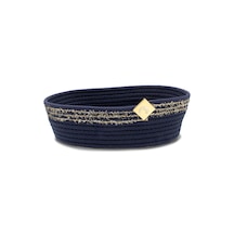 Hasır Ekmek Sepeti, Takı Sepeti, Anahtarlık 20x26x8cm