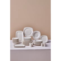 Karaca  Square Bone Salen 57 Parça Yemek Takımı