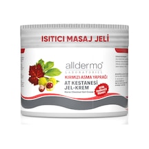 Alldermo At Kestanesi Kırmızı Asma Yaprağı Isıtıcı Jel Krem 500 ML