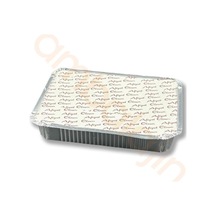 Alüminyum Kapaklı Kap Tabak Kase Yemek Ve Salata 1500gr 50 Adet Tek Renk
