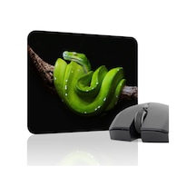 Yılan Kaymaz Dikişli Kauçuk Oyuncu Mousepad V4 - 22x18 Gaming Mouse Pad Fare Altlığı