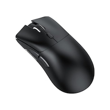 Attack Shark R1 59g Superlıght Fare, Pixart Paw3311 Oyun Sensörü, Bt/2.4g Kablosuz/kablolu Oyun Faresi, 18000'e Kadar 6 Ayarlanabilir Dpı, 65 Saat Pil Siyah