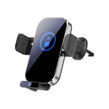 Suofeng "hızlı Şarjlı 360 Dönebilen Araç Telefon Tutucu - Kablosuz Şarj, Kaymaz Ve Titreme Önleyici"