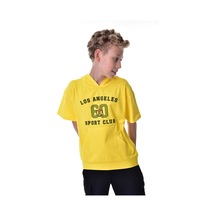 Sarı Kapüşonlu T-shirt Los Angeles 60-sarı