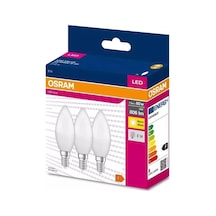 Led Value Clb60 7,5w/827 3'lü E14 Duy Sarı Işık 2700k Led Mum Ampul Standart
