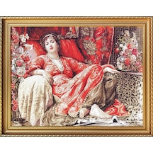 Osmanlı Serisi-7 Dokuma Goblen Tablo-Kösem Sultan