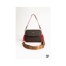 Just Polo Kadın Orijinal Just Polo Günlük El Ve Omuz Çantası Shoulder Bag Kırmızı