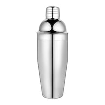 Çelik Kokteyl Shaker - Meyve Suyu Shaker - Kokteyl Karıştırıcı, 500 Ml Gümüş Rengi