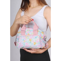 Kore Tarzı Çanta Crossbody, Desenli Kadın Omuz Çantası