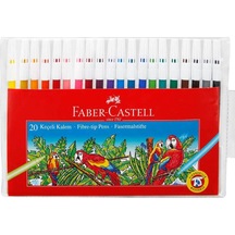 Faber-castell Keçeli Boya Kalemi Yıkanabilir 20 Renk 5067 15512