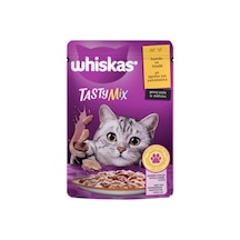 Whiskas Tastymix Kuzu ve Hindi Etli Yetişkin Kedi Maması 28 x 85 G