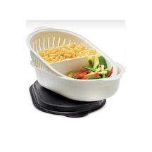 Tupperware Kristalin Oval Servis 4 L - Siyah Kapak N1142195