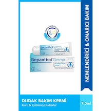 Bepanthol Dudak Bakım Kremi Kuru ve Çatlamış Dudaklar İçin Günlük Nemlendirme 7.5 ML