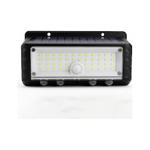 Panther Pt-2963 Sensörlü Solar Led Duvar Lambası - Sarı Ve Günışığı Bahçe Aydınlatma