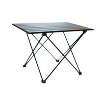 Wondernest Yemek Siyah S Plaj Pişirme Piknik Masası Katlanır Kare Kamp Alüminyum Masa - Hafif Ve Dayanıklı Bv Siyah