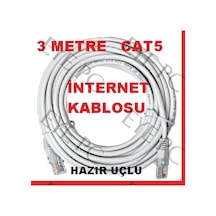 3 Metre Cat5 Kablo Lan Kablosu Eternet Kablosu Cat5 C-3