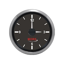 Mors Zaman Saati 12-24 Volt Siyah