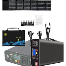 Enerjitem 50w Güneşten Şarj+300w Sessiz Jeneratör,100.000mah