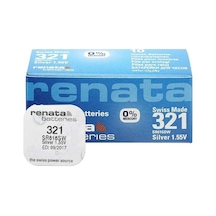Renata 321 Sr616sw 1.55v Alkalin Saat Pili 10 Adet Evimdeyokyok