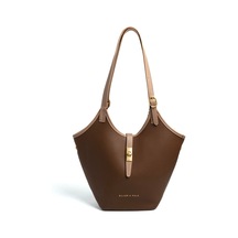 Silver Polo 1246 Kadın Omuz Çantası Mini Rolax Kahve-kahve