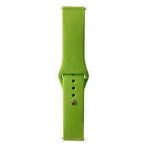 Kilifone - Huawei Uyumlu Watch Gt 3 42mm - Kordon Band Serisi 20mm Klasik Kordon Silikon Strap Kayış