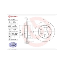 Fren Dıskı Uv Kaplamalı Mercedes W907-w910 Sprınter Arka Elekt. El Frenı
