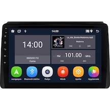 Dacia Duster Android Multimedya Sistemi 2018-2024 8+256 Gb Teyp Yazılımsal 9"