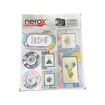 3d Sticker Çerçeve Seti Çok Renkli