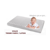Uzunbebe 70X120 Opalin Thermo Pamuk - Lateks Alez Yatak 70*120 Thermo