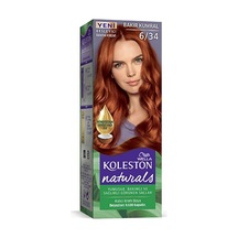 Hubrendy Tedarik Naturals Saç Boyası Bakır Kumral 6/34