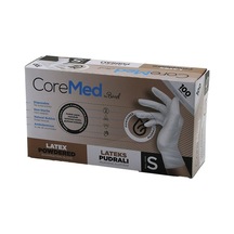 Coremed Bimel S Beden Pudralı Muayene Eldiveni 100lü 5399