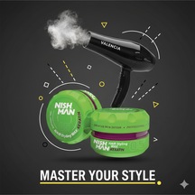 05 Saç Şekillendiric Ultra Sert Parlak Wax 100 Ml X 10 Adet/ + Fön Makinası Hediye