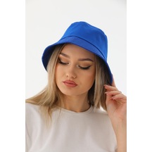 Kadın Balıkçı Saks Kova Bucket Şapka Saks