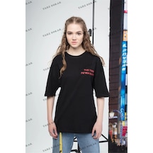 Startmore Tiger Kadın Tshirt Siyah