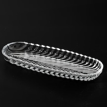 Porsima 1258 Santa 28 Cm Cam Sunum Tabağı Servis Tabağı