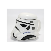 2 Adet Stormtrooper Tasarım Porselen Kupa Bardak Desenli Mug, Çay Ve Kahve İçin, 13 9 Cm 1
