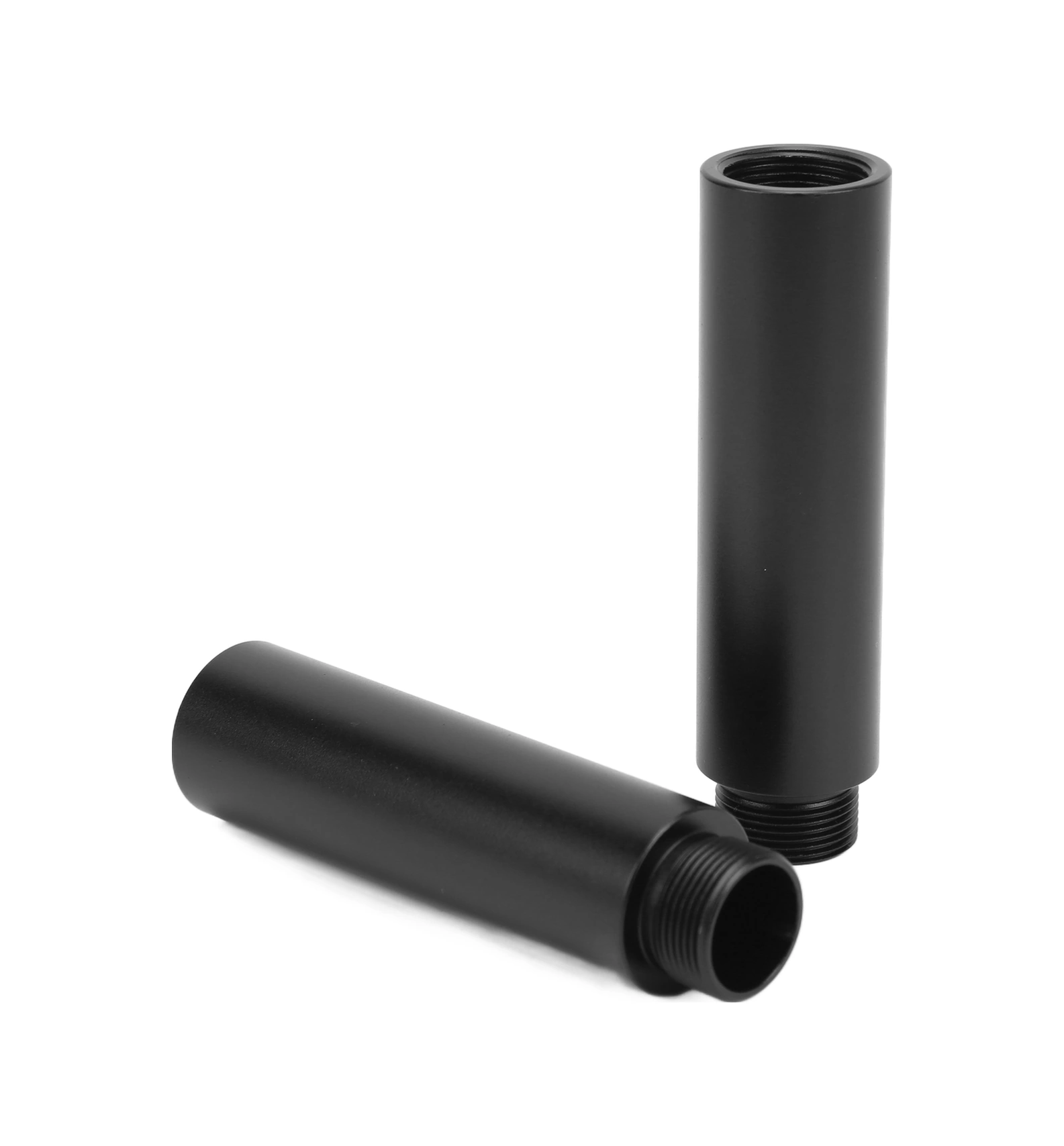 Shineyee Mikrofon Stant Uzatma Borusu Seti 2 Adet - 5/8" Dahili Ve Dışarıdaki Dişli + 3/8" Dişi-5/8" Erkek Dönüştürme Vidalı - Aluminium Alyuminyum - Dayanıklı