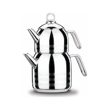 Korkmaz A098 Astra Çaydanlık  Takımı Gümüş