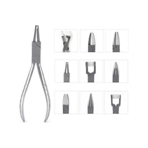 Pazly Yg-1008 Gözlük Tamir Aleti, Pense, Burun Ve Şakak Pedi, Paslanmaz Çelik, Dayanıklı, Kullanışlı, Kısa Boyutlu