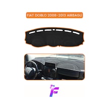 Fıat Doblo Aırbagli 2008-2013 Uyumlu Torpido Örtüsü Kolay Montaj Tam Koruma Tam Uyum E34